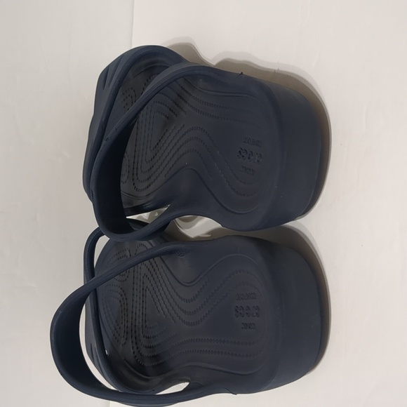 CROCS Kelli Sandal dark blue women size 9 - Picture 3 of 8